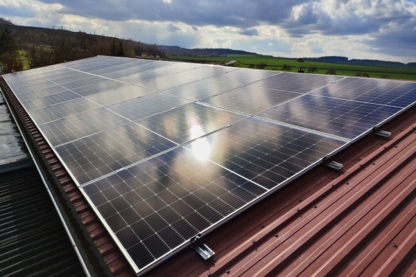 Realizace Dubenec I - 9,9 kWp GoodWe