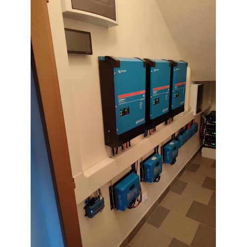 Březnice 12 kW - system victron - full back-up